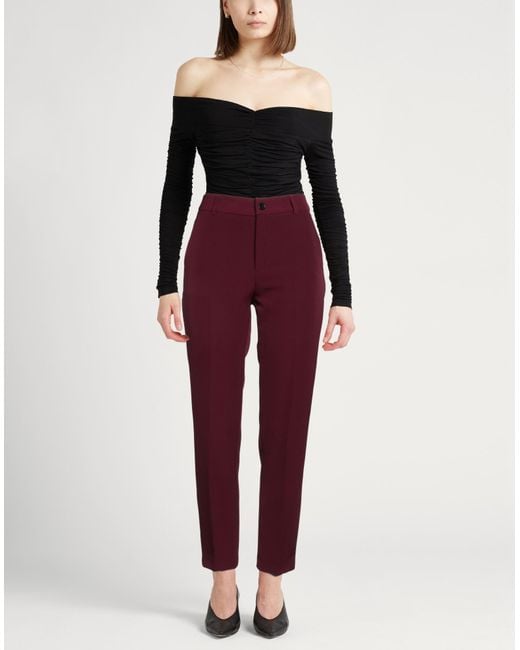 Liu Jo Red Trouser