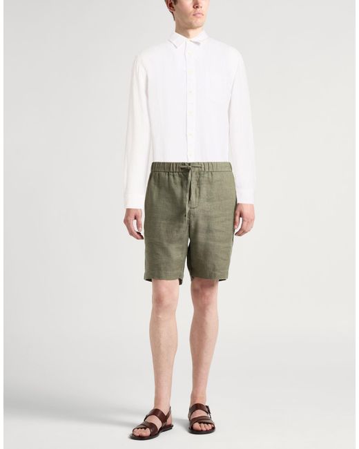 120% Lino White Light Shirt Linen for men