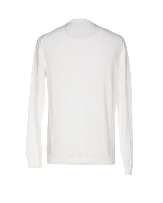 Pullover Roberto Collina de hombre de color White