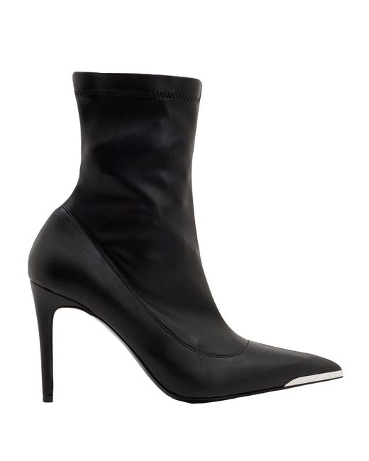 8 by YOOX Black Ankle Boots