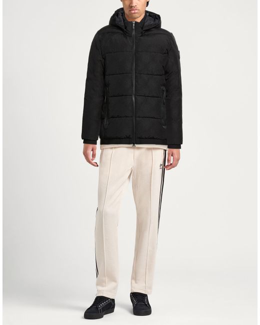 EA7 Black Puffers for men
