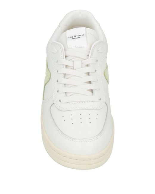 Rag & Bone White Sneakers Leather