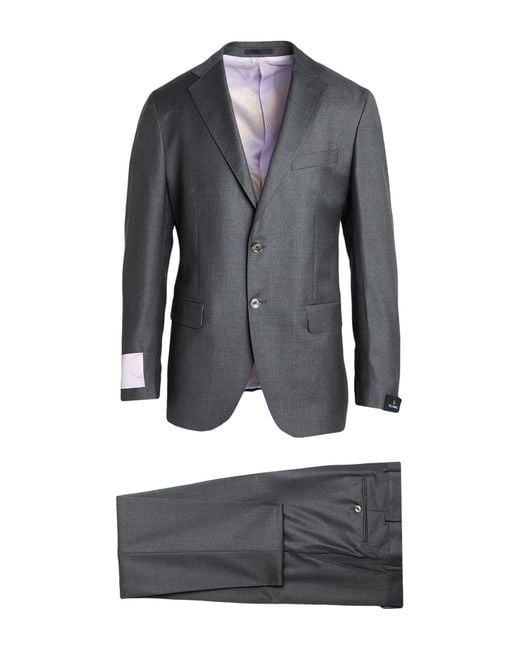 SCABAL® Men's Gray Suit Wool, Cashmere 2 piece suits