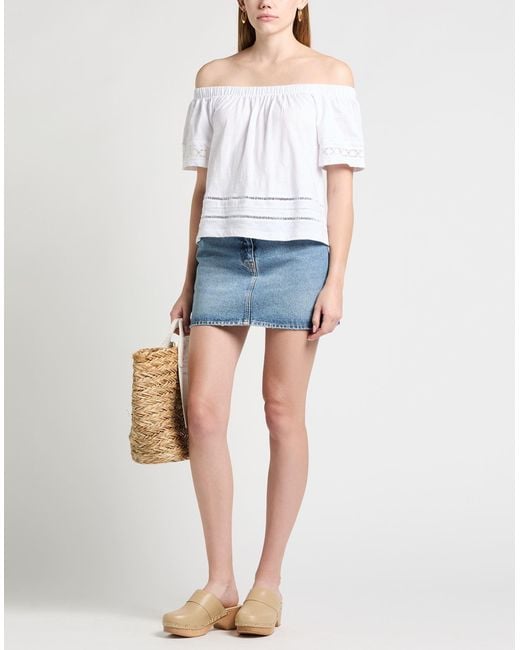 Barbour White Top Cotton