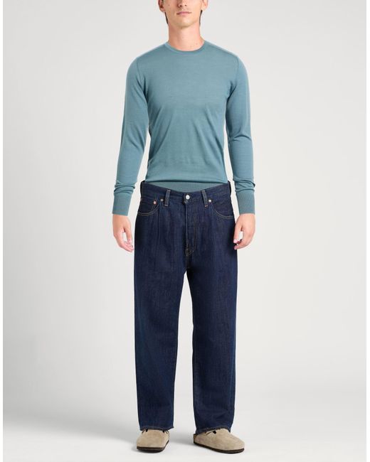 Patrizia Pepe Blue Sweaters for men