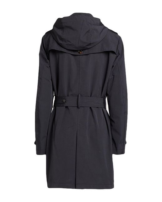 Moorer Blue Overcoat & Trench Coat for men