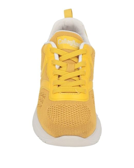 Callaghan Yellow Adaptaction Sneakers Leather
