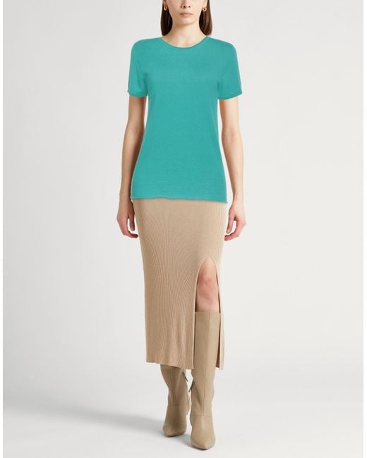 Majestic Filatures Green Jumper