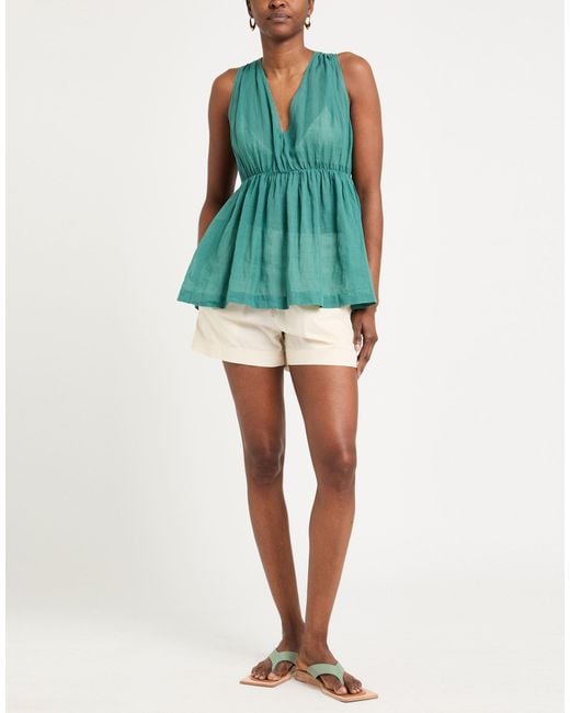 Fisico Green Top Ramie