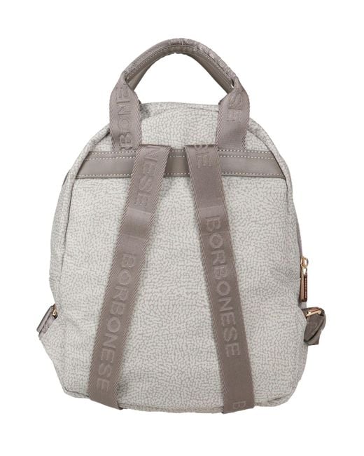 Borbonese Gray Rucksack