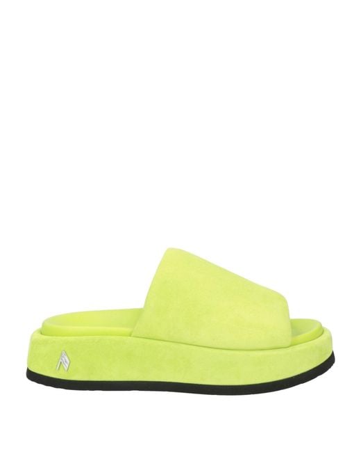 The Attico Yellow Sandals