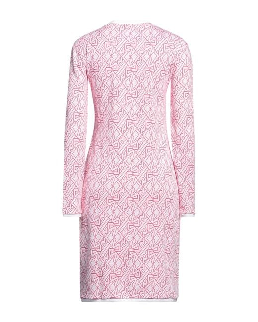 Karl Lagerfeld Pink Mini Dress