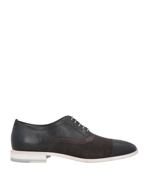 HUGO Gray Lace-up Shoes for men