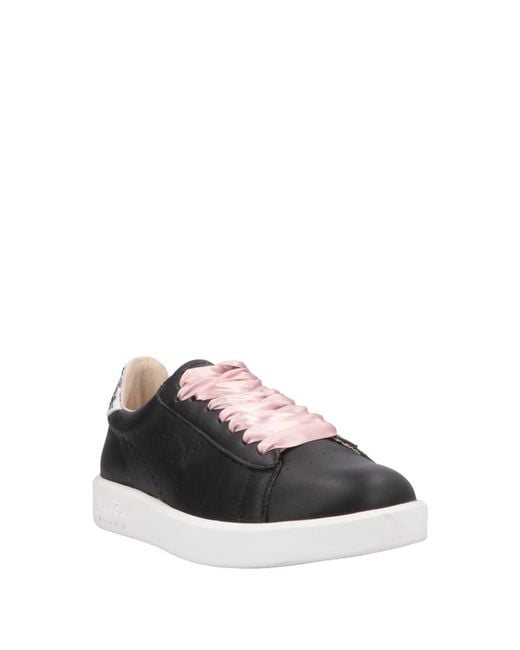 Diadora Black Trainers