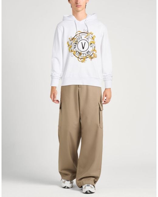 Versace Jeans Couture White Sweatshirt for men