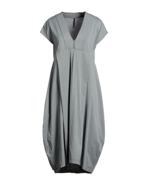 Pierantonio Gaspari Gray Midi Dresses