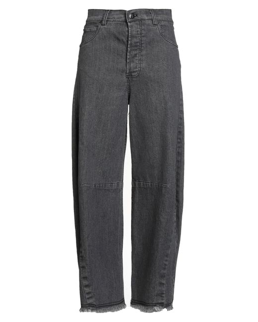 Motel Gray Jeans Cotton, Synthetic Fibers
