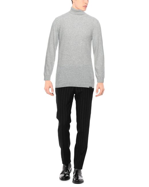 Brooksfield Gray Turtleneck for men