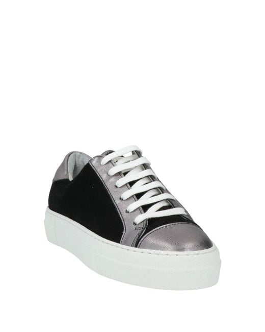 Cerruti 1881 Black Sneakers Calfskin