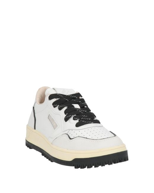 Autry White Sneakers Leather