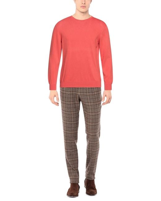Rossopuro Pink Jumper for men