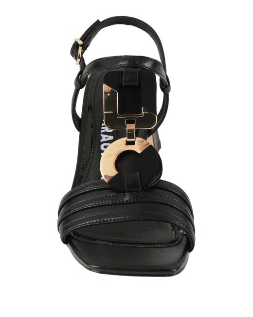 Luciano Barachini Black Sandals Leather