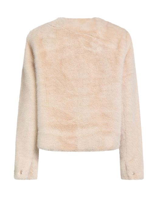 Maje Natural Shearling & Teddy