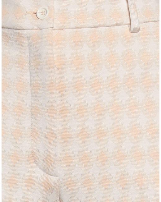 SEVENTY VENEZIA Natural Pants Polyester, Viscose, Elastane
