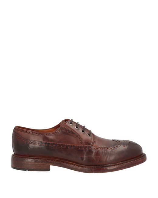 Eleventy Brown Lace-up Shoes for men