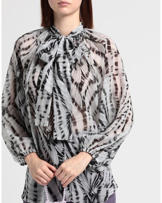 MSGM Gray Top Polyester