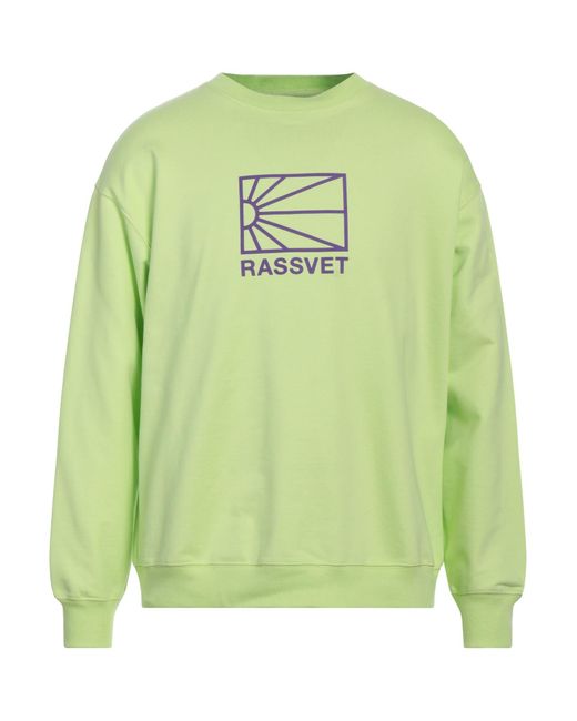 Rassvet (PACCBET) Sweatshirt in Green für Herren