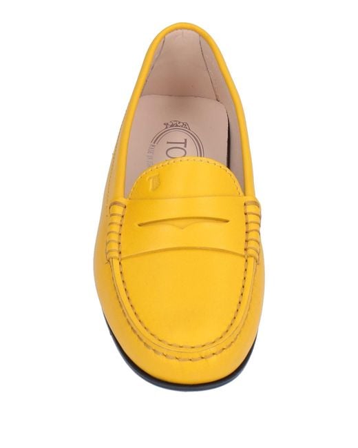 Tod's Yellow Loafer