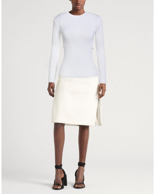 Mugler White Sweaters