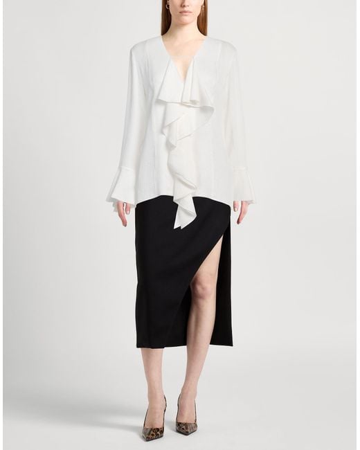 Givenchy White Top Silk