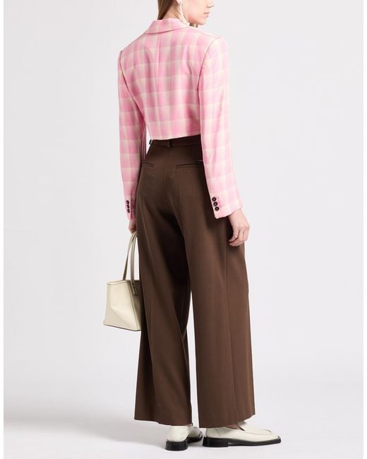 MSGM Pink Blazer Viscose