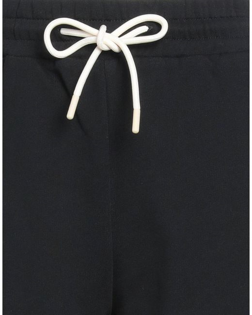 MSGM Black Shorts & Bermuda Shorts