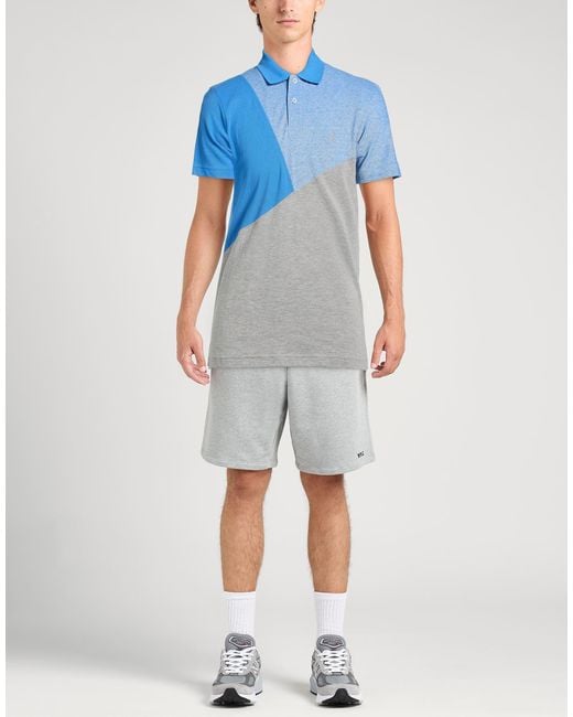 Harmont & Blaine Blue Azure Polo Shirt Cotton for men