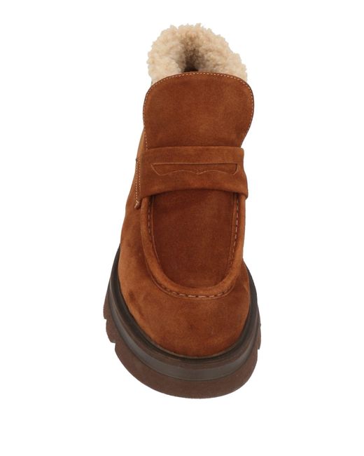 SERGIO NAVA Brown Ankle Boots