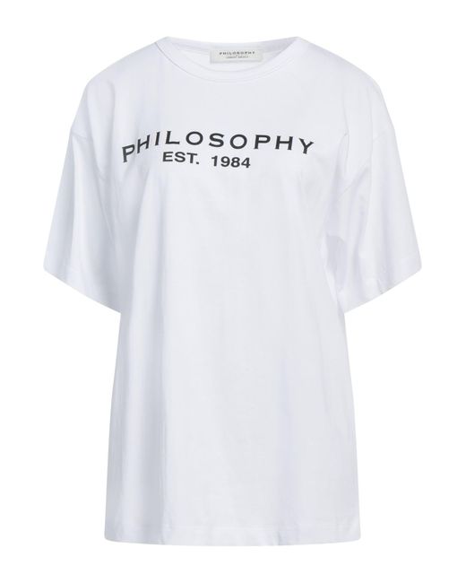 Camiseta Philosophy Di Lorenzo Serafini de color White