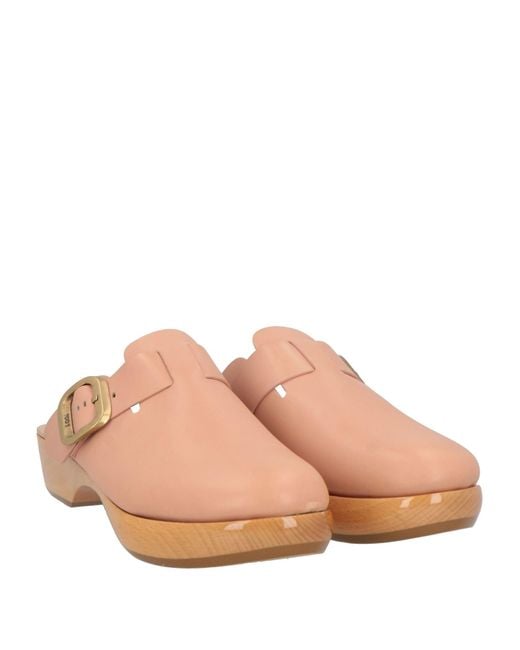 Tod's Pink Mules & Clogs