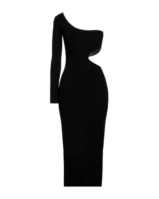 Akep Black Midi Dress