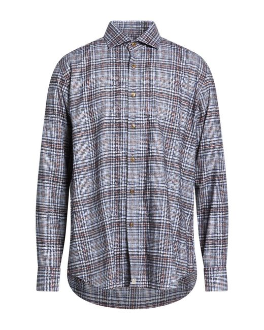 Camisa Sonrisa de hombre de color Blue