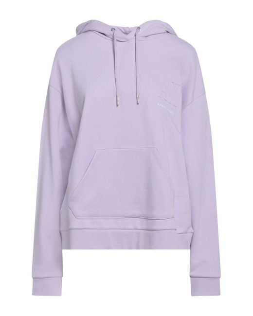 ARMANI EXCHANGE Purple Sweatshirt
