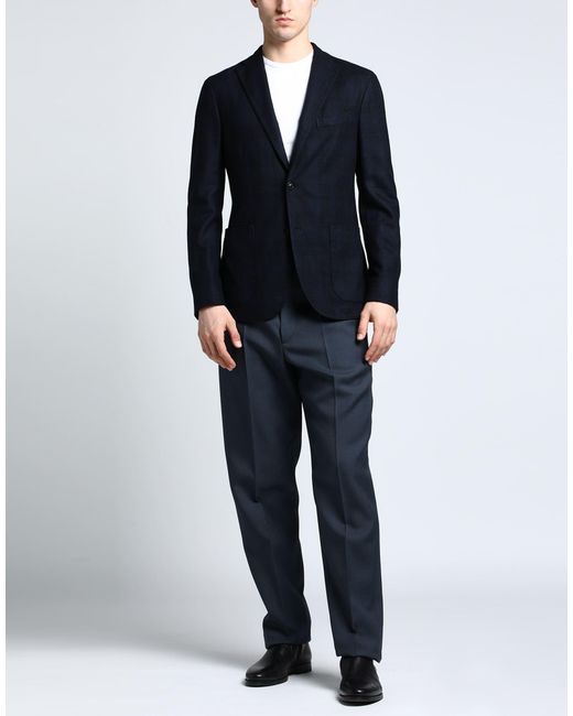 Boglioli Blue Blazer for men