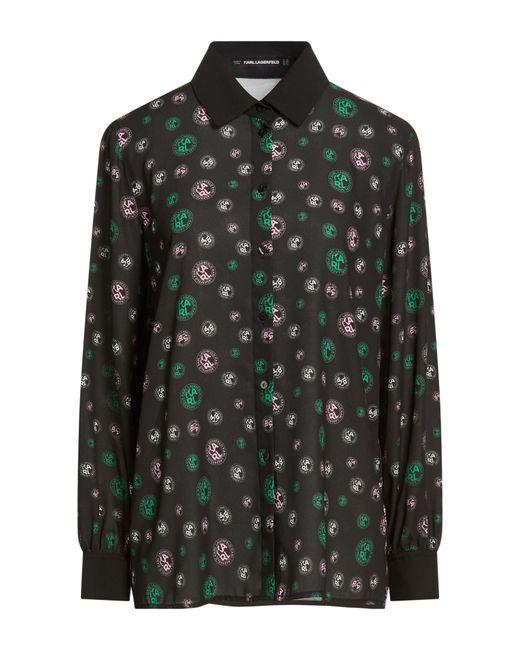 Karl Lagerfeld Black Shirts
