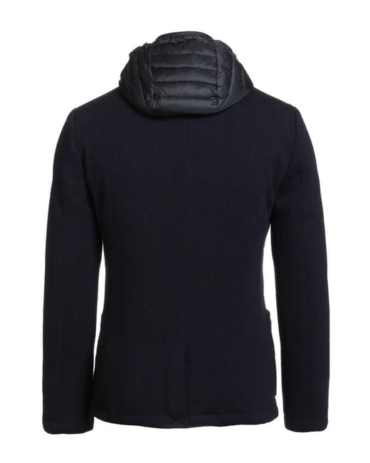 Moorer Blue Blazer Virgin Wool, Cashmere, Polyamide for men