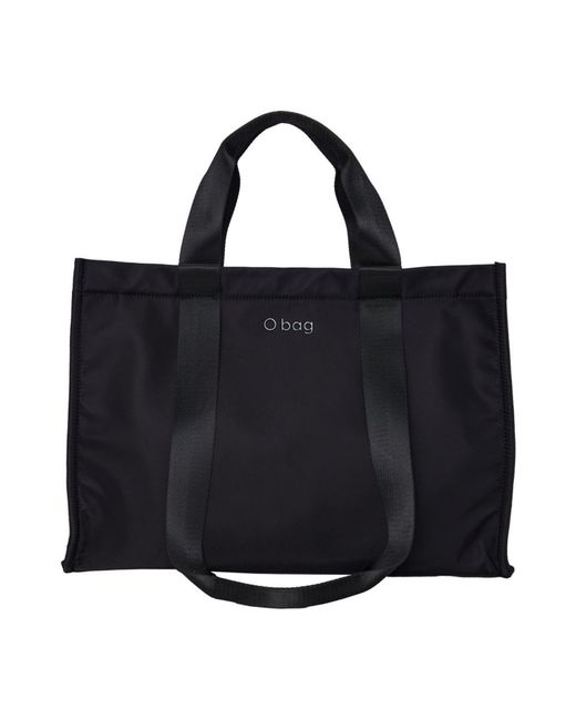 O bag Black Handtaschen