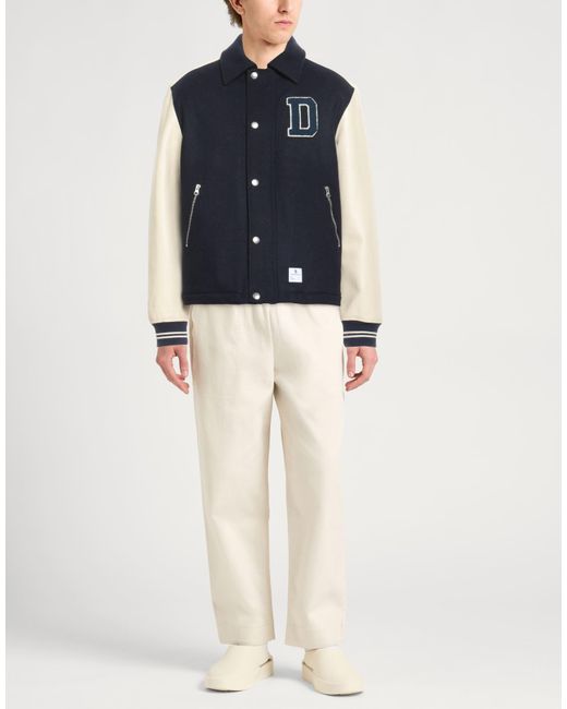 Department 5 Blue Jacket Wool, Polyamide for men