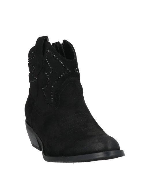 Tosca Blu Black Ankle Boots