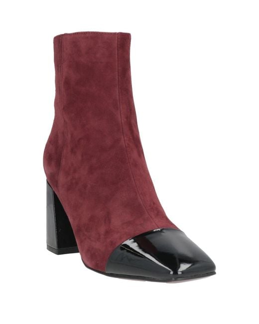 Bibi Lou Purple Ankle Boots